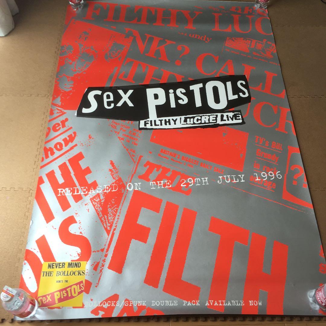 セックスピストルズ　巨大ポスター