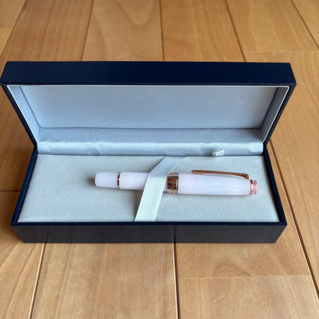 万年筆　八文字屋オリジナル　 久保桜ブルームピンク　パルム　MF