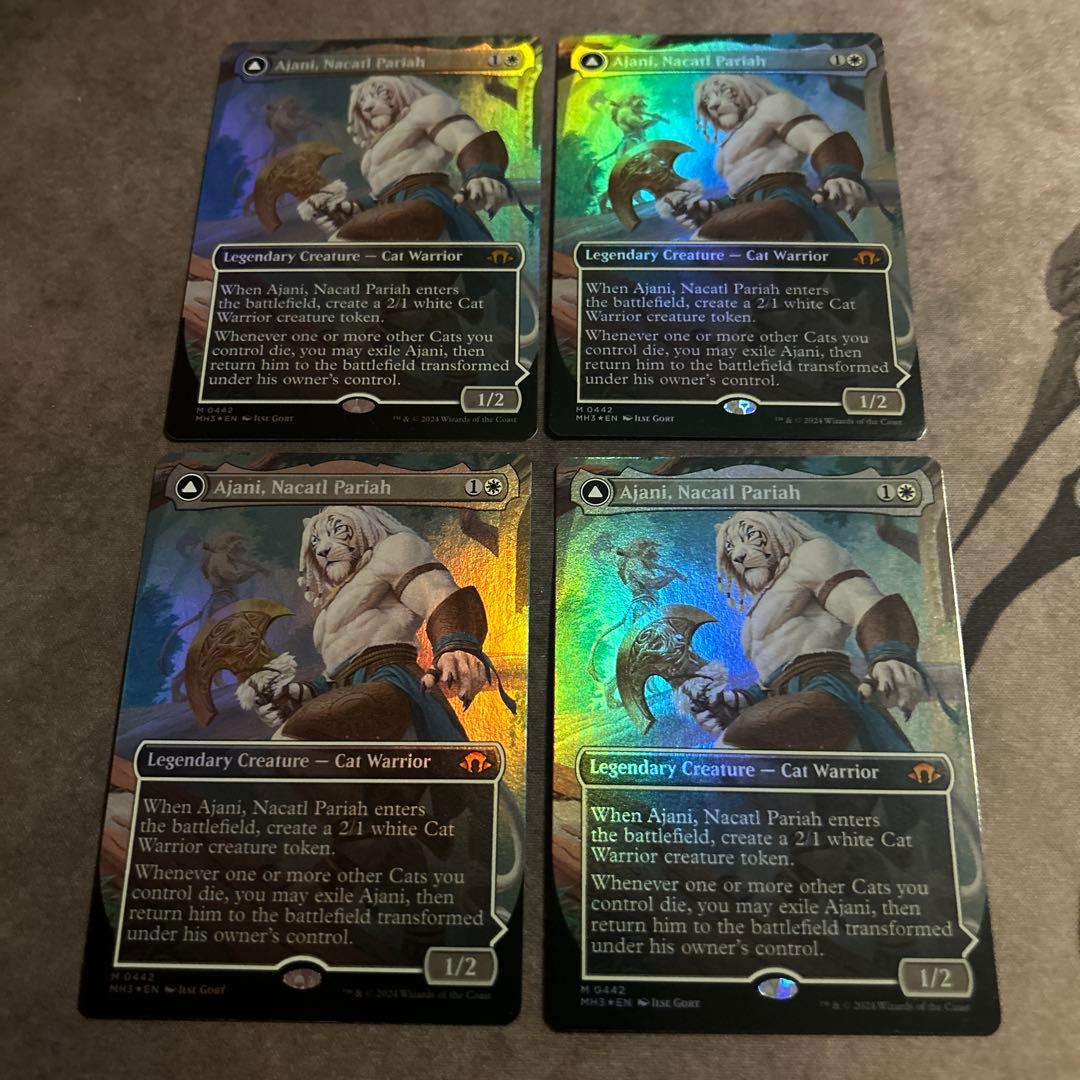 【MTG】ナカティルの最下層民、アジャニ　foil 4枚