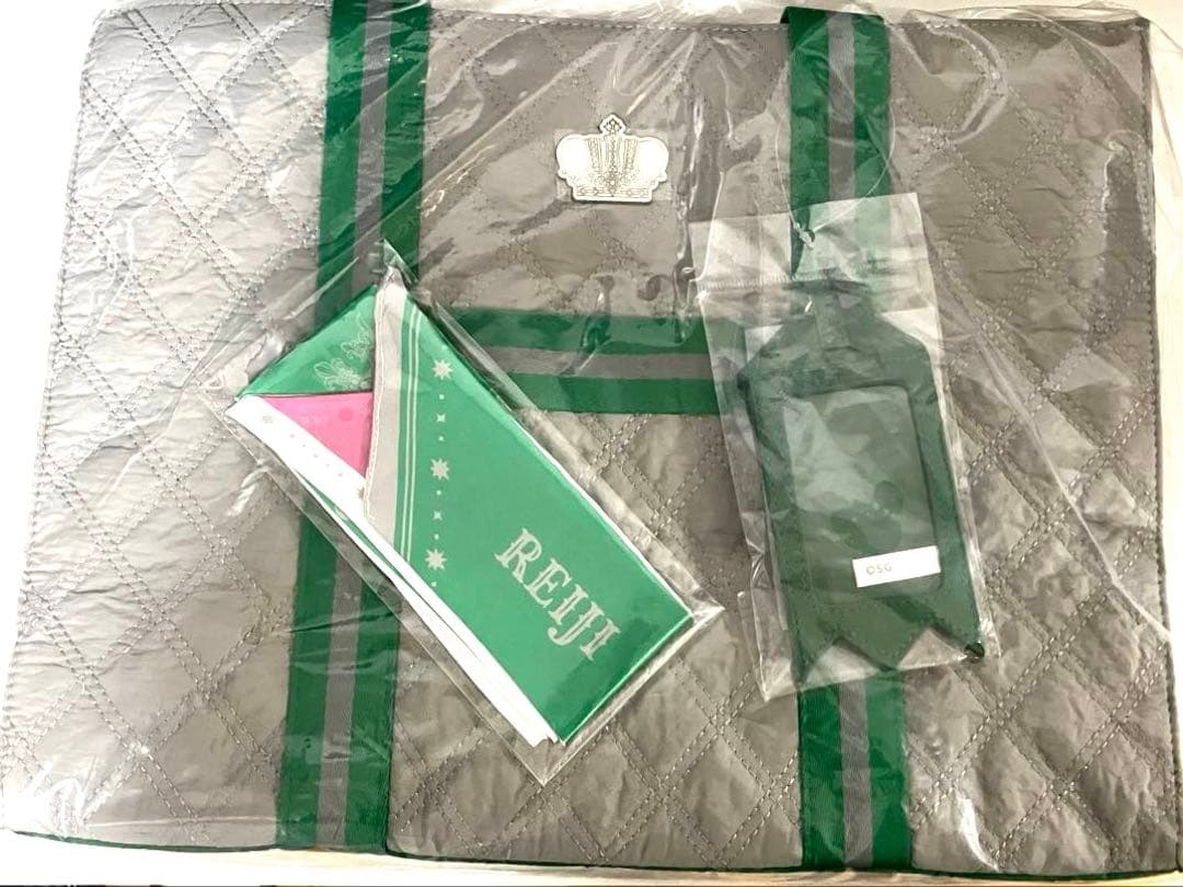 新品未開封　うたプリ　嶺二　15th キルティングバッグ　スカーフ