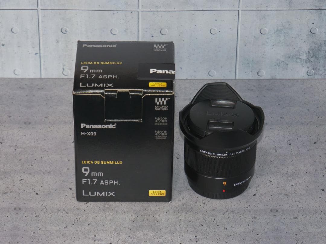 レンズ(単焦点) H-X09 LEICA DG SUMMILUX 9mm / F1.7 ASPH.