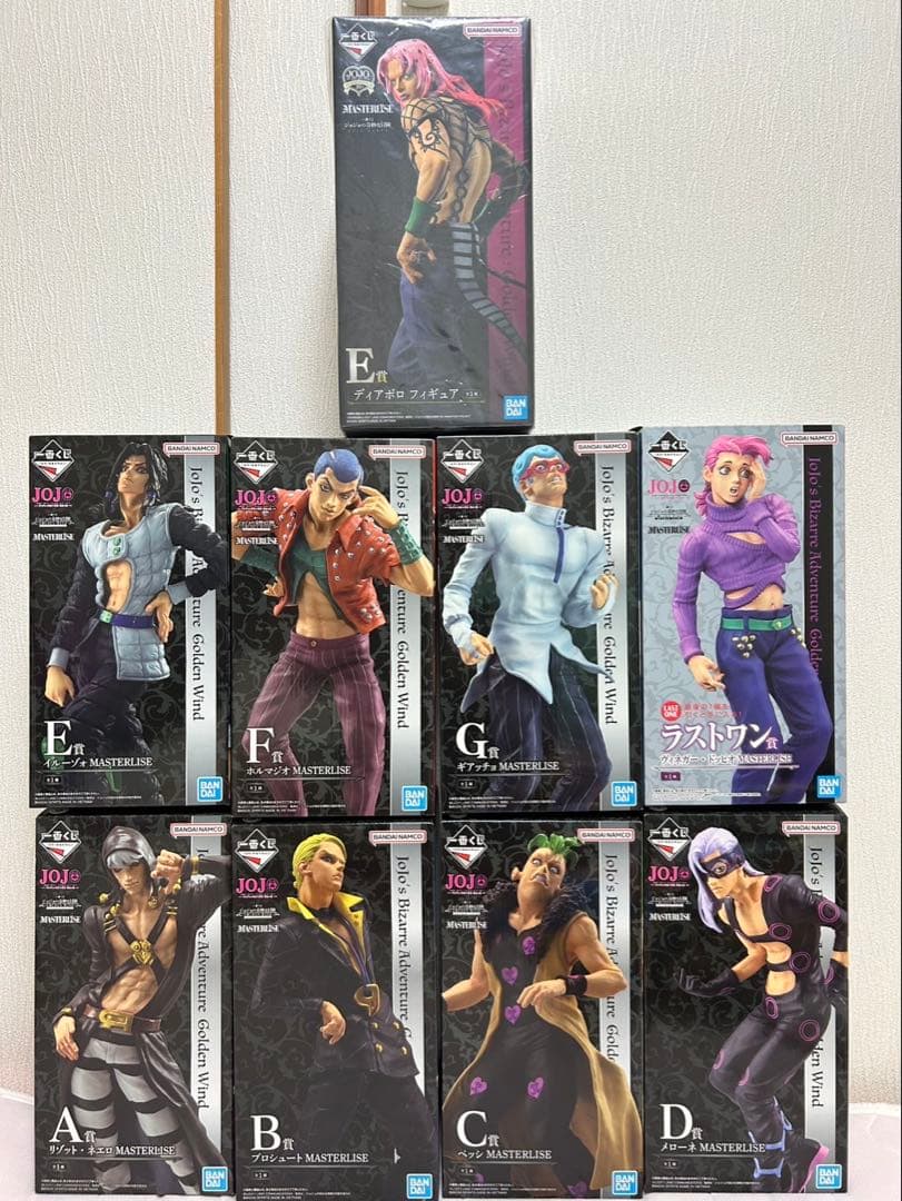一番くじ ジョジョの奇妙な冒険 GOLDEN WIND 暗殺者チーム