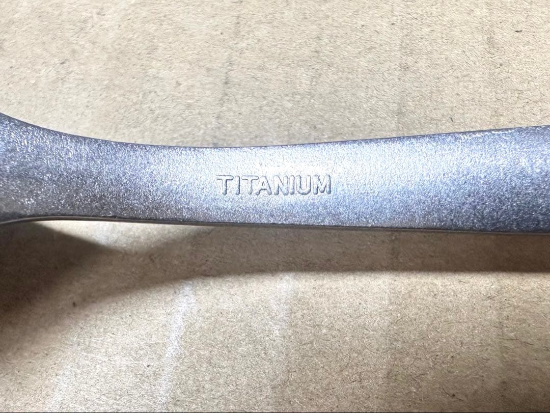 (有)ミゾー　チタン スプーン/フォーク セット