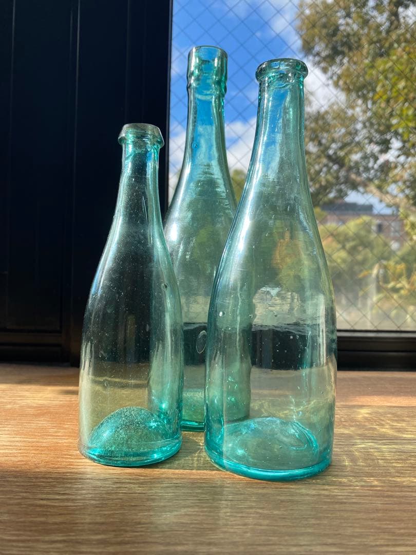 ラムネ瓶3種