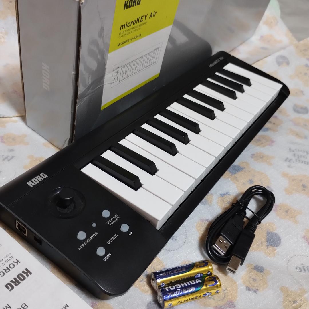 KORG・microKEY25 Air・Bluetooth MIDI キーボード