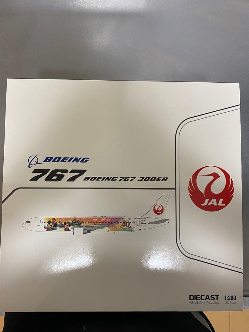 訳ありJAL Boeing 767-300ER ダイキャストモデル