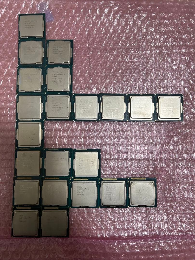Intel CPU 22個セット まとめ売り