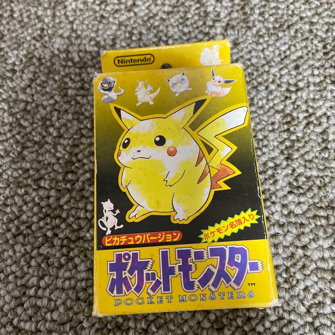 ポケットモンスター　ピカチュウバージョン　トランプ