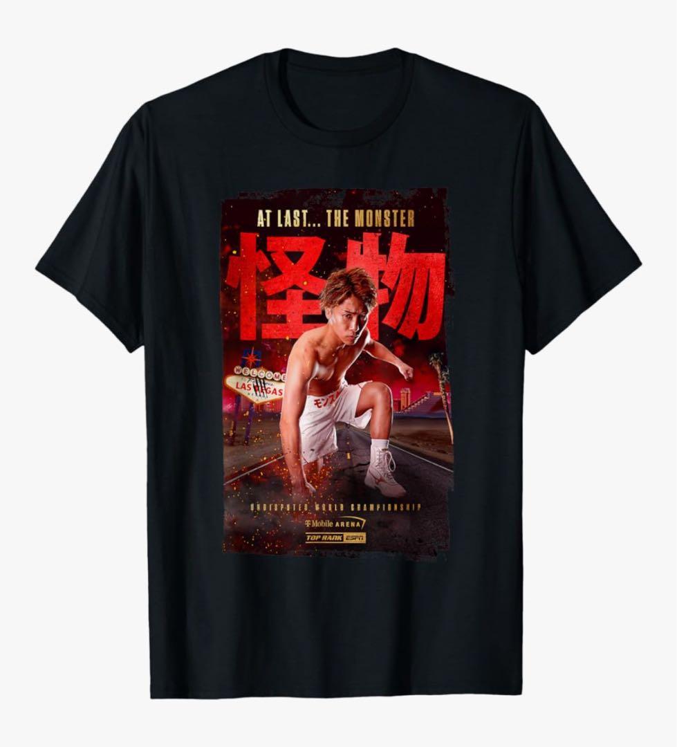 Lサイズ怪物 Tシャツ INOUE vs CARDENAS 05.04.25