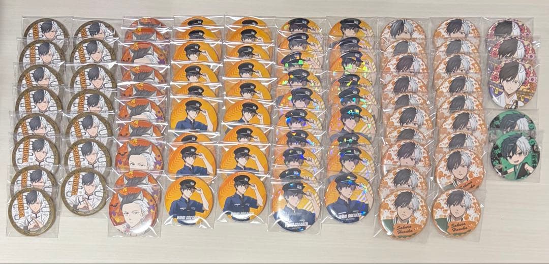 芋ようかんページWIND BREAKER ウィンブレ 桜遥 缶バッジ