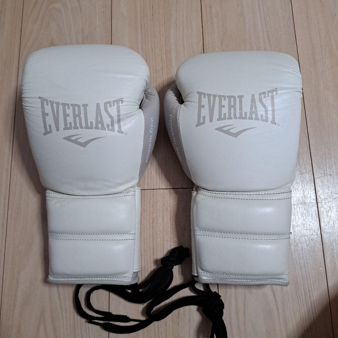 EVERLAST POWERLOCK ボクシンググローブ ホワイト