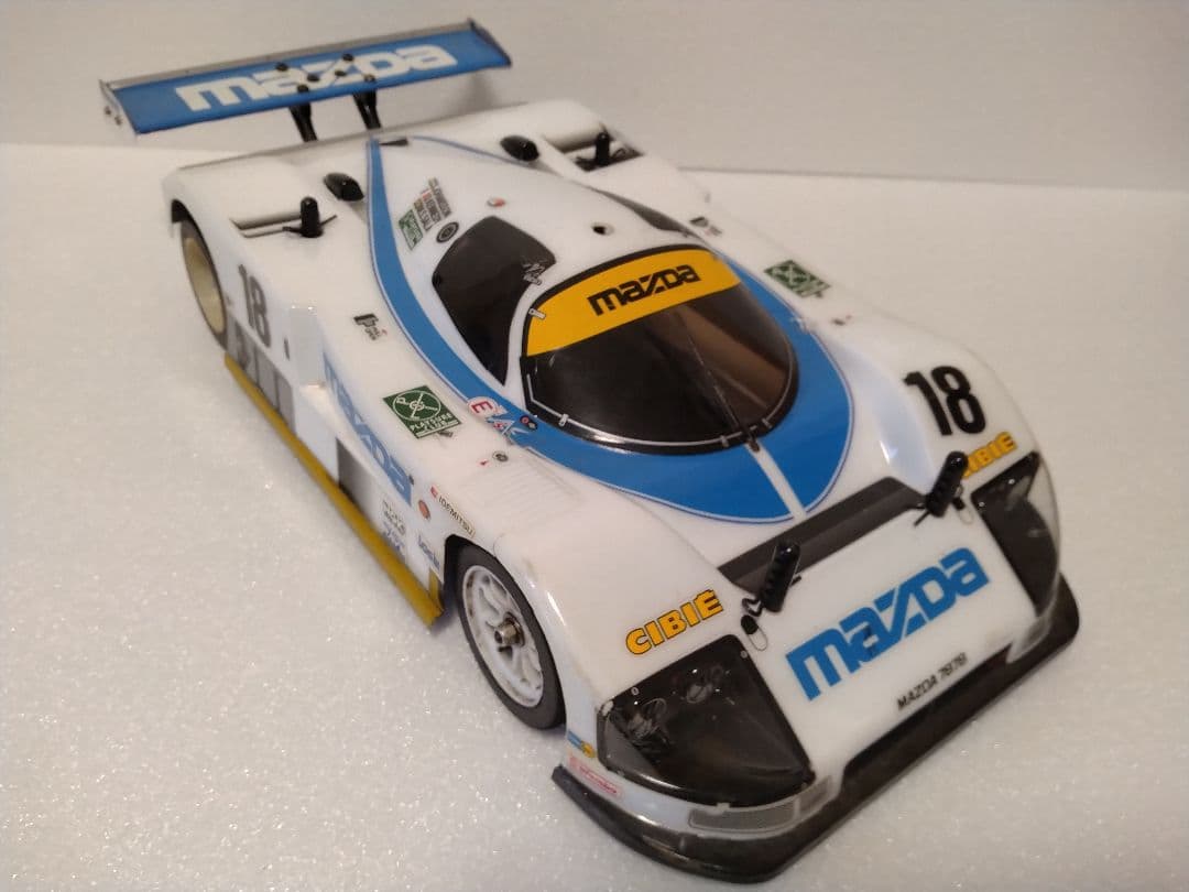 【価格見直し】タミヤ　RM-01　マツダ787B　スペアボディ・パーツ付き