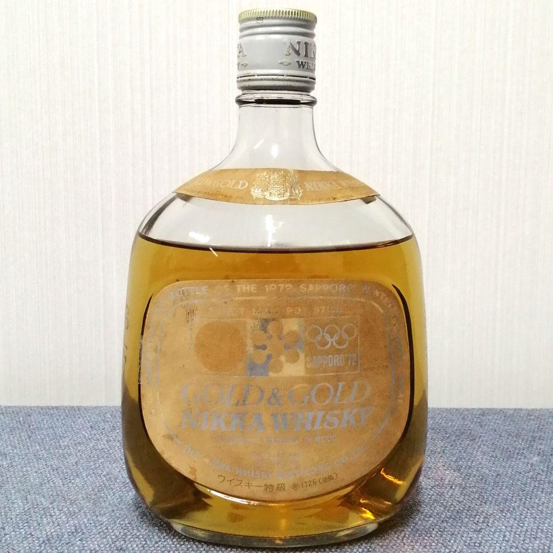 ニッカ　GOLD & GOLD　札幌冬季オリンピック　特級従価　760ml43%