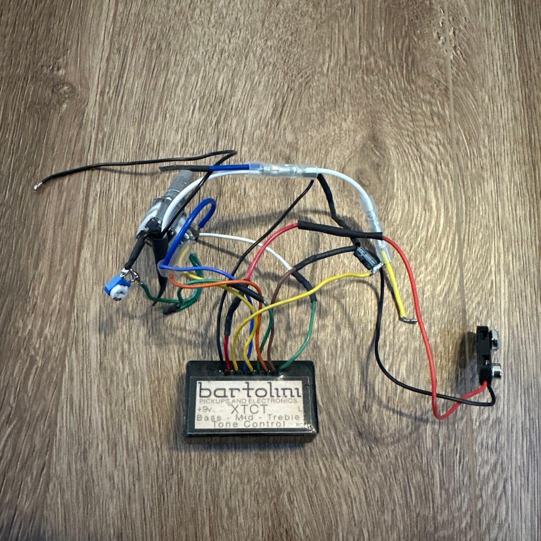 Bartolini XTCT bass プリアンプ