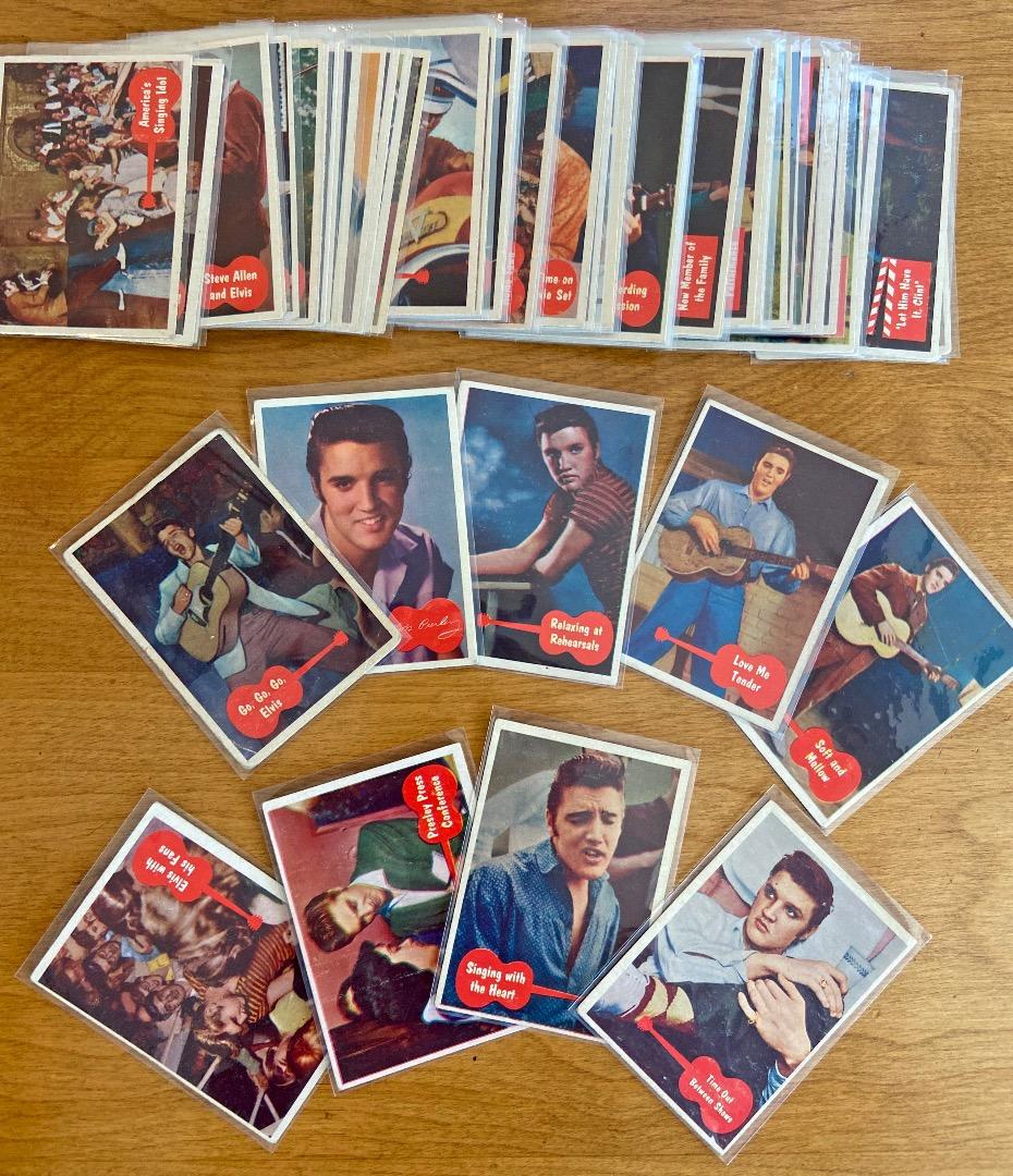 1956年 エルビス・プレスリー Elvis Toppsカード コンプリート!