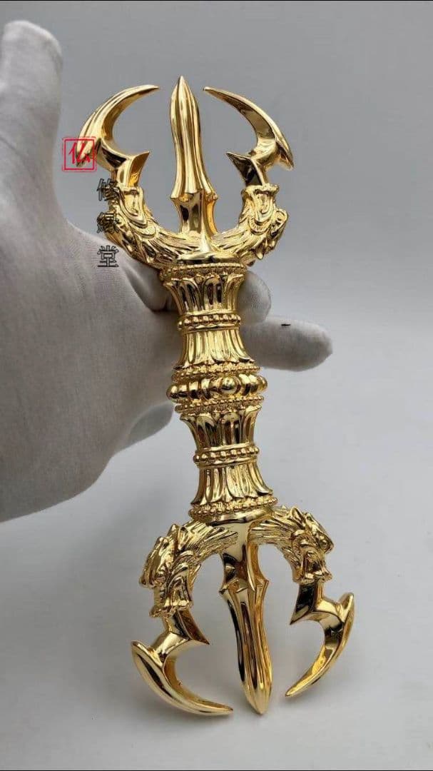 【修縁堂】 四大明王 三鈷杵 密教法具 開運 お守り イージス仏教