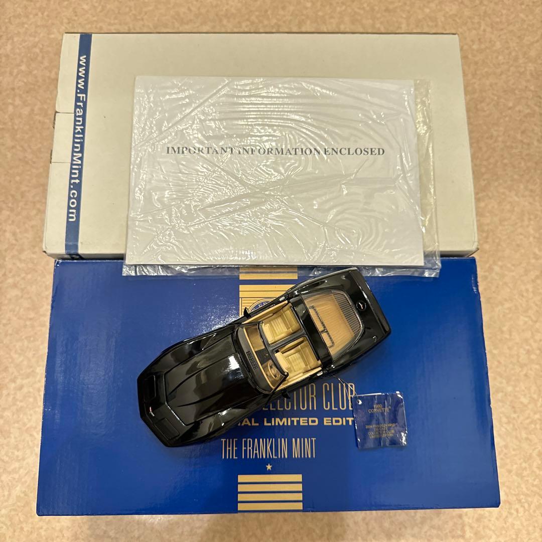 1/24 フランクリンミント 1980 コルベット ミニカー