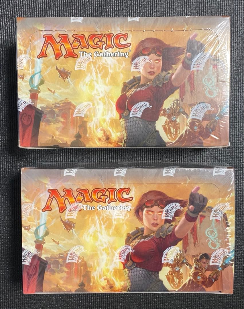 MTG 霊気紛争ブースターBOX 英語版　日本語版　計２BOX　シュリンク未開封