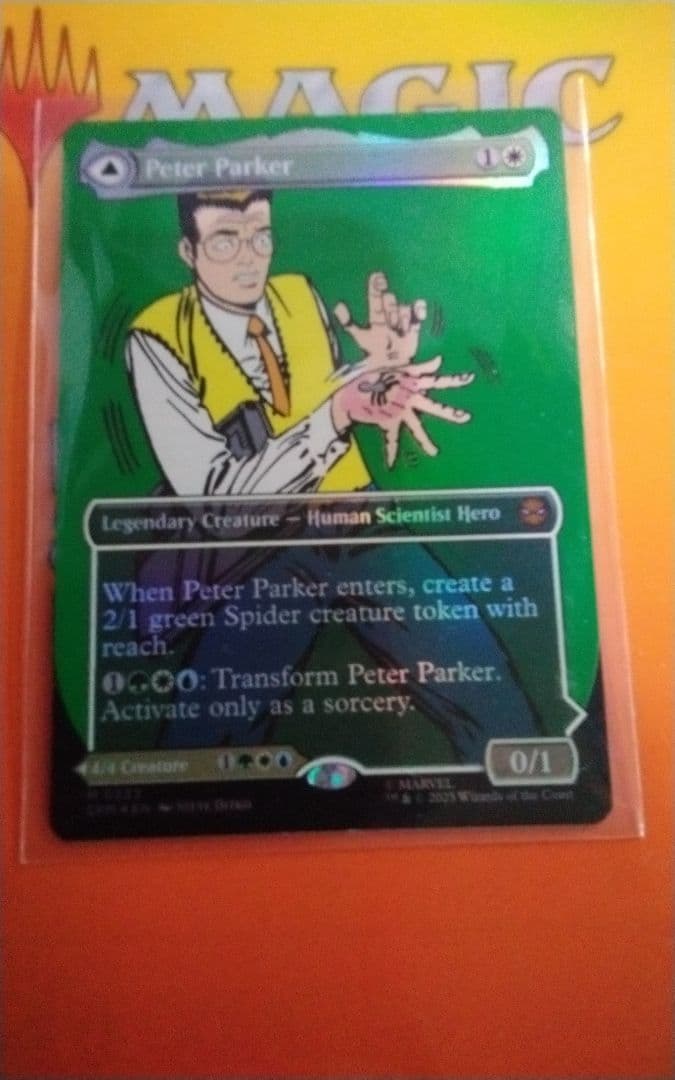 r*o様 mtg ピーター・パーカー アメイジング・スパイダーマン 英語　foi