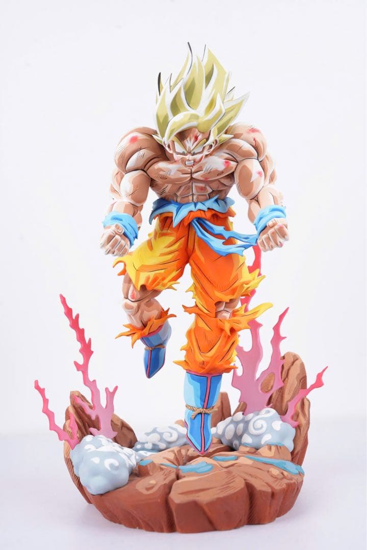 超サイヤ人 孫悟空 二次元彩色ペイント「すべての終わり」ドラゴンボールフィギュア
