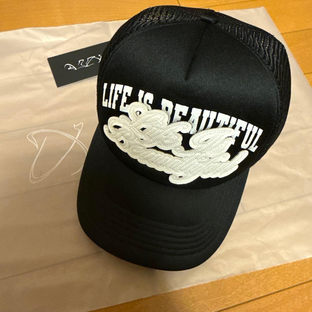 xizle メッシュキャップ TRUCKER HAT (L!FE)