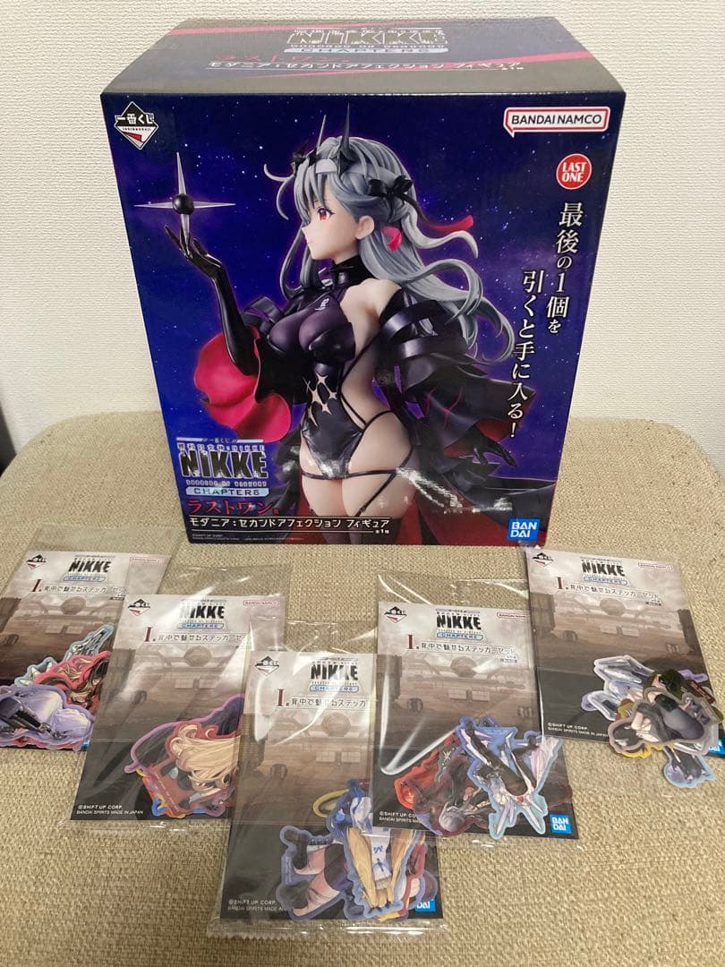 一番くじ 勝利の女神 NIKKE ラストワン賞 モダニア　フィギュア　おまけ付き