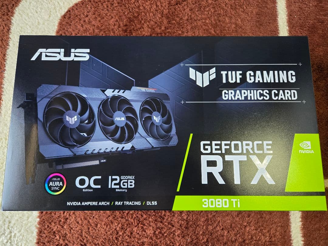グラフィックボード・グラボ・ビデオカード ASUS TUF RTX 3080 Ti OC 12GB