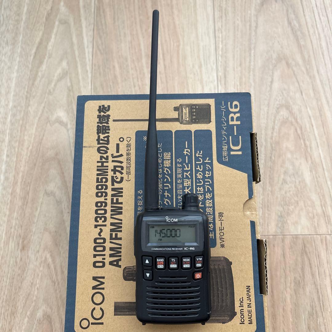 Icom IC-R6 広帯域受信機