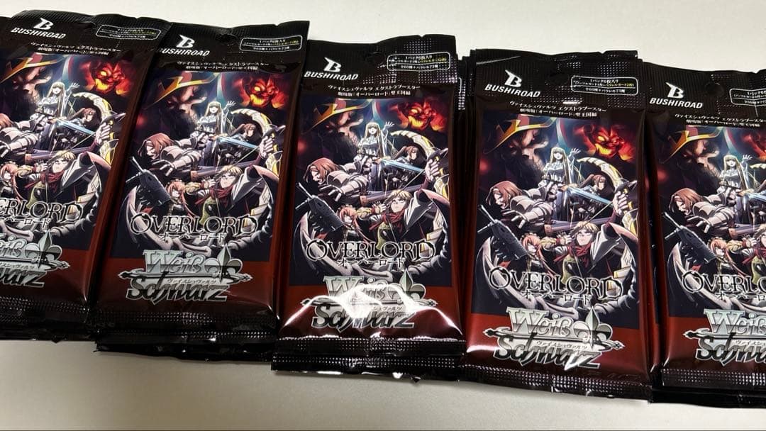 オーバーロード 27パック　未開封バラパック