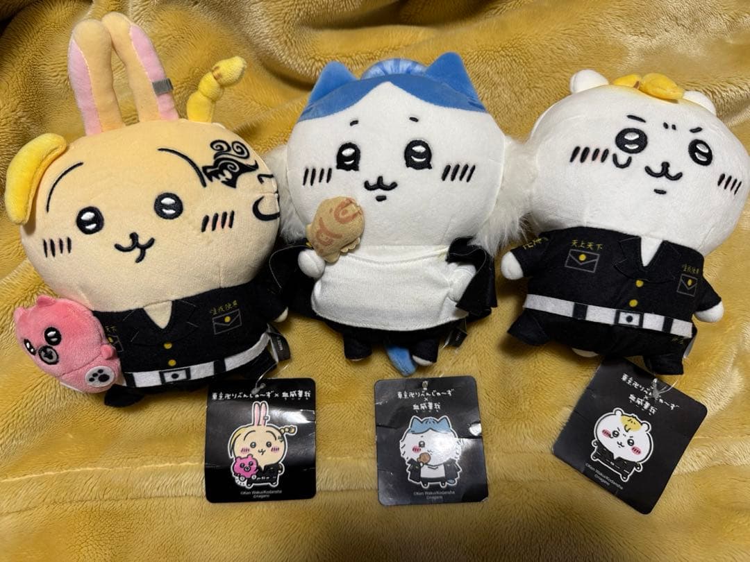 ちいかわ 東京リベンジャーズ ぬいぐるみ