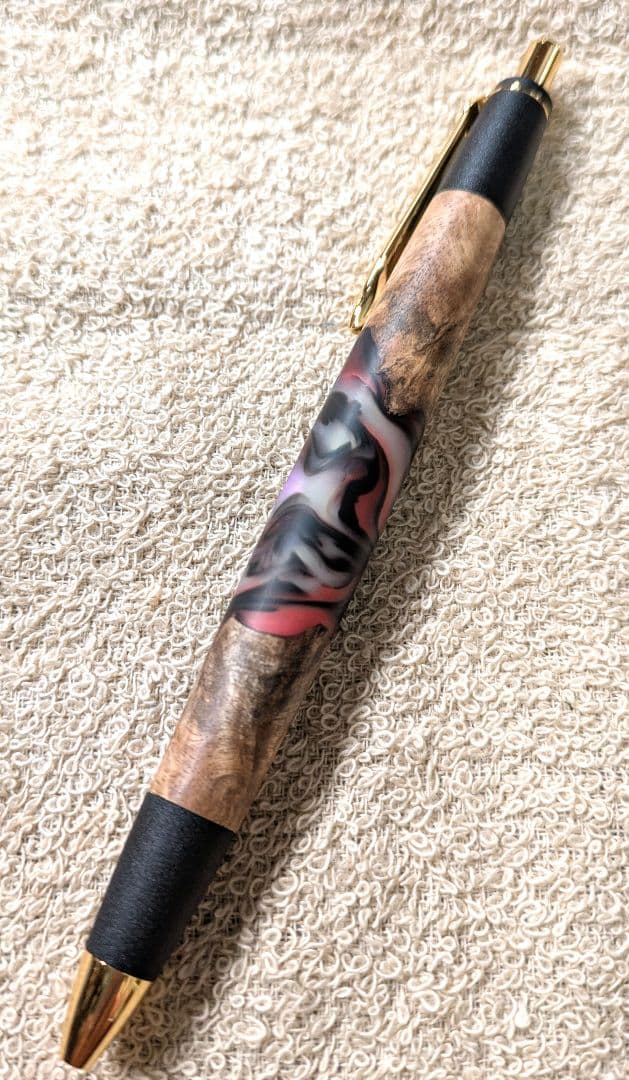ボナンペン　レジンウッド　冥王星　ボールペン
