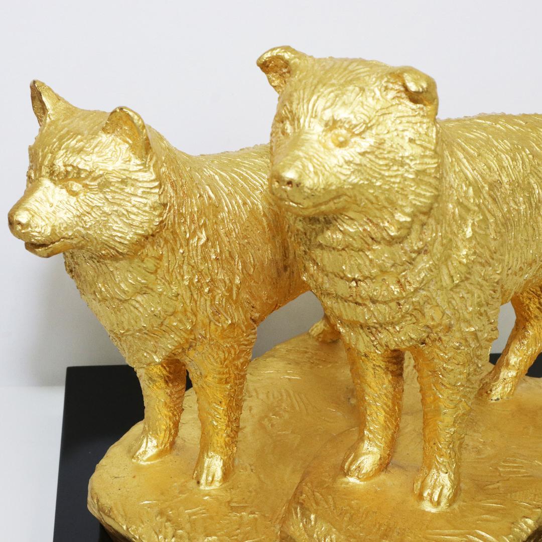 富永直樹 タロジロ ブロンズ製 金箔仕上げ