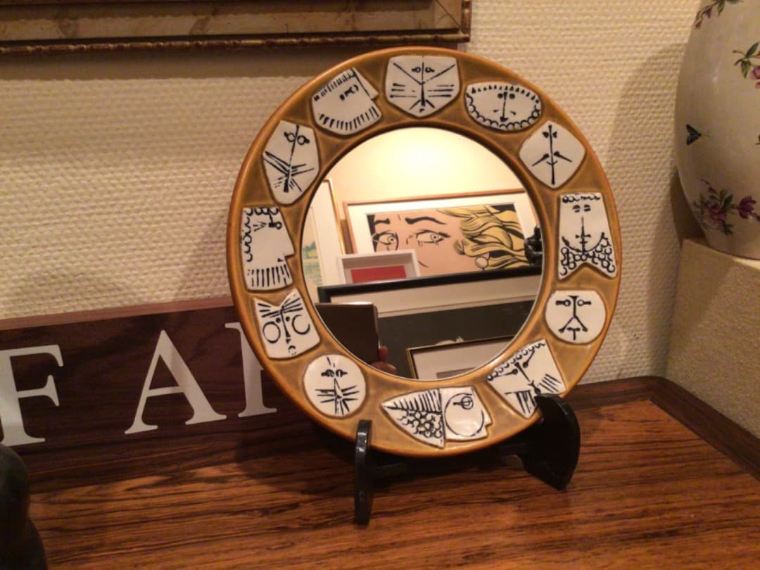 名前未設定　超希少　リサ・ラーソン「THALIA」ミラー