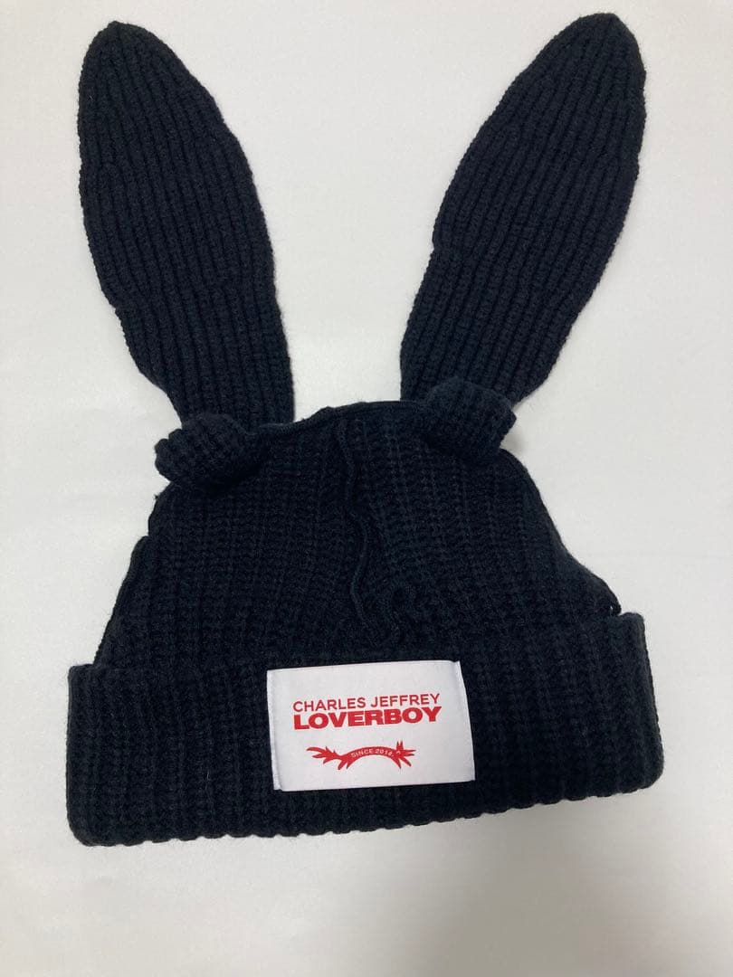 CHARLES JEFFREY LOVERBOY 黒 ニット帽