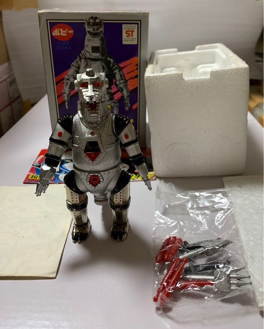 ⚠️デッドストック　メカゴジラ　超合金　GA-93 ポピー　当時物