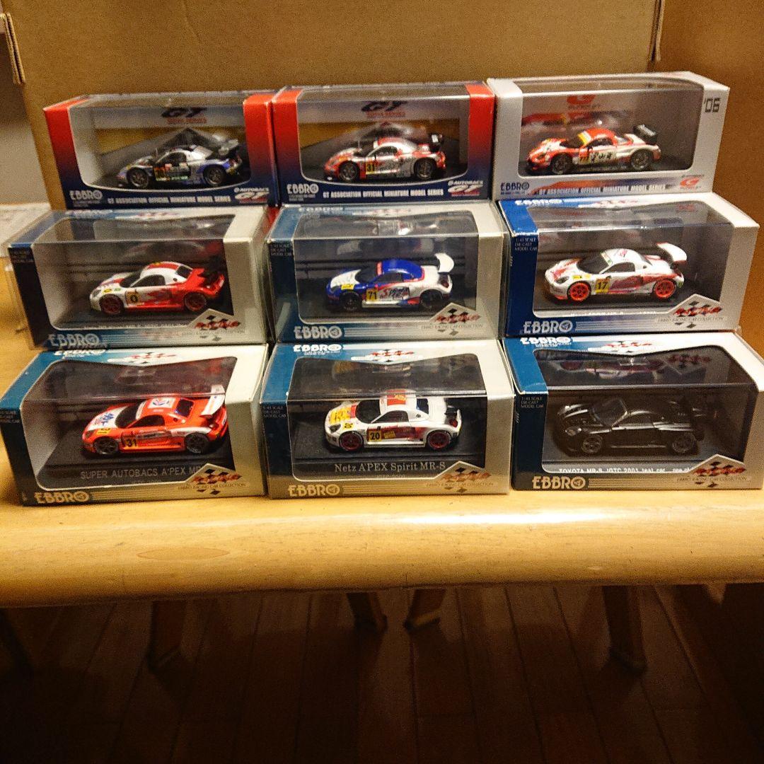 エブロ 1/43 GT300 MR-S 9台セット