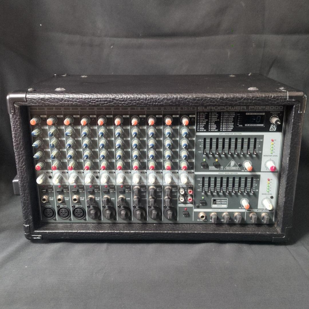 配信機器・PA機器・レコーディング機器 BEHRINGER EUROPOWER PMP2000