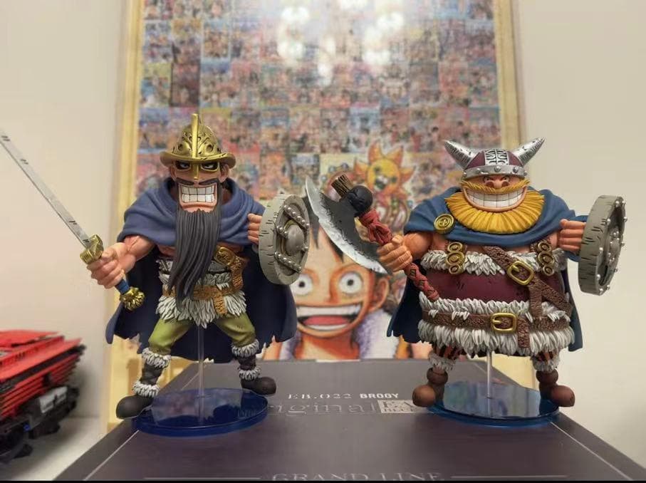 ワンピース YZ ドリー ブロギー 2点 ガレージキット スタチュー フィギュア