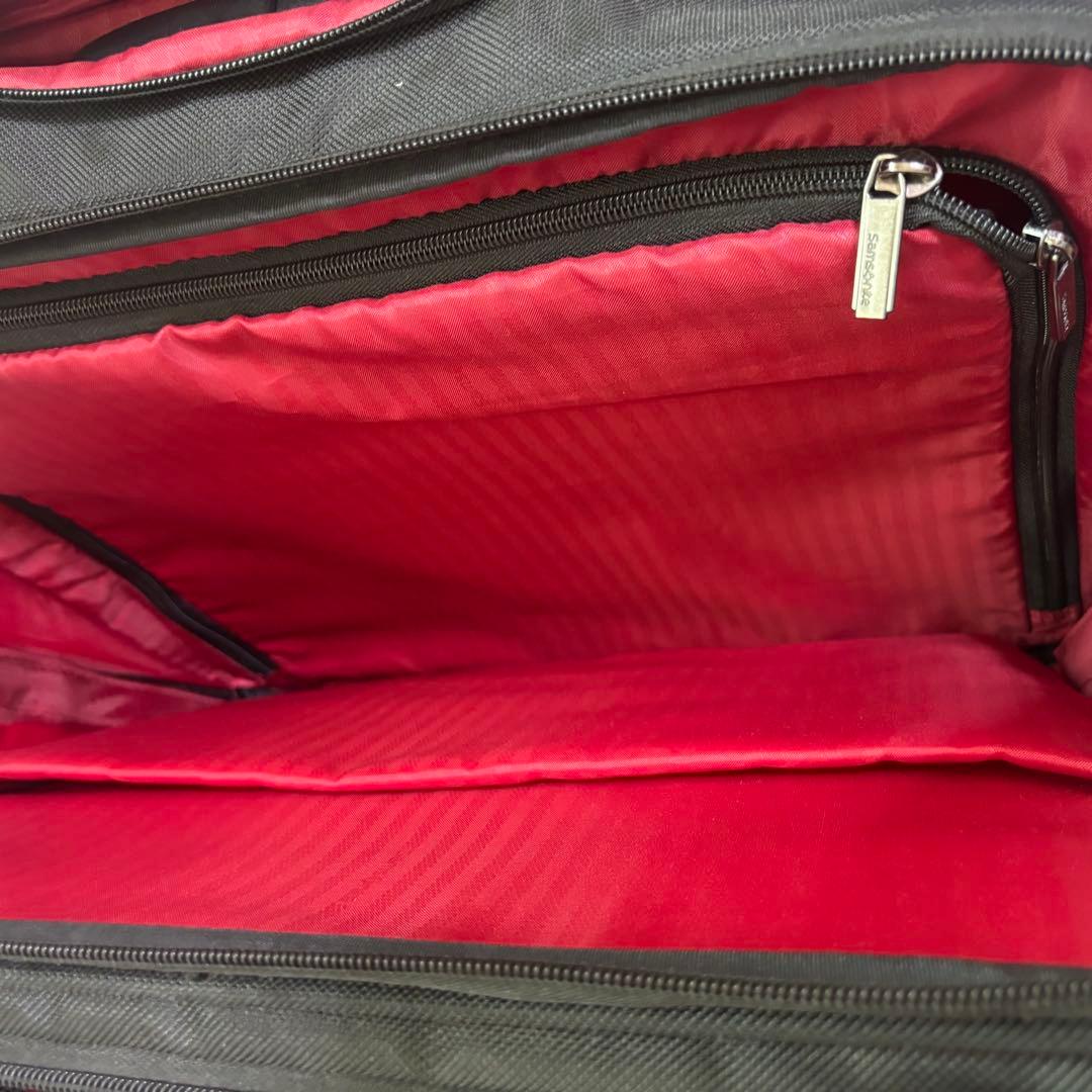 希少 サムソナイト 2輪 キャリーバッグ スーツケース　大容量　2層