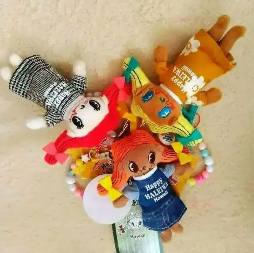 Happy Haleiwa　ぬいぐるみ　チャーム　ハワイ限定　ハッピーハレイワ