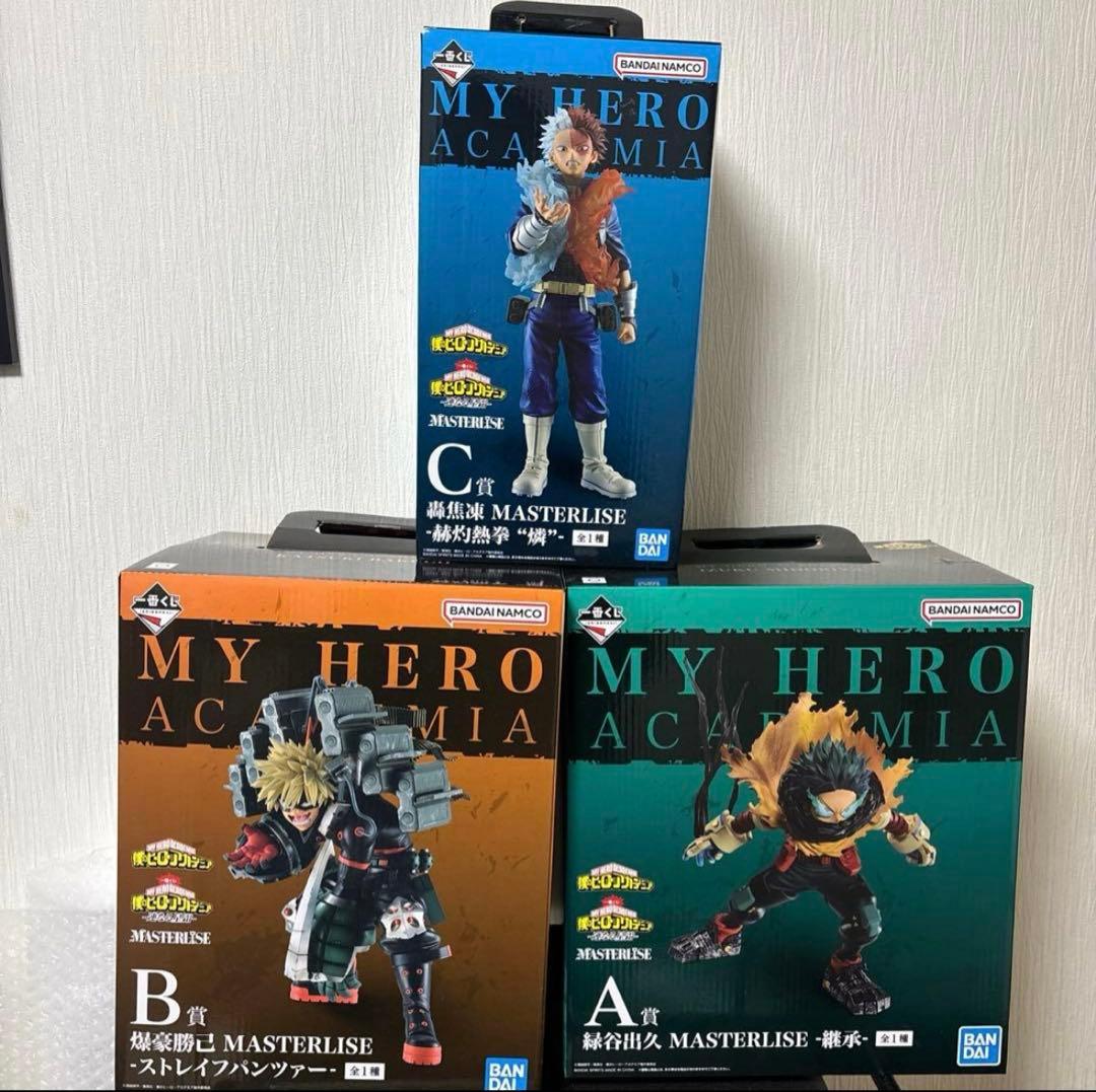 僕のヒーローアカデミア 一番くじ 連なる星霜 フィギュアまとめ売りセット