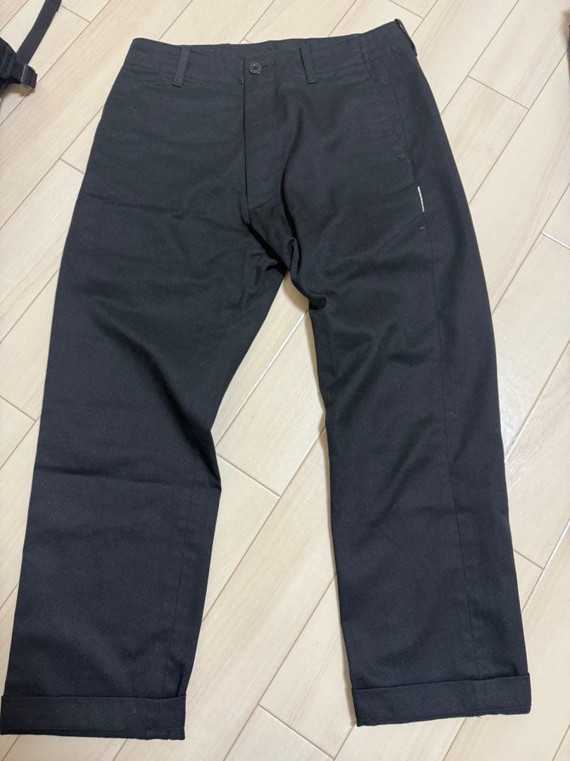 sequel チノパン TYPE-F SQ-22AW-PT-05 ブラック