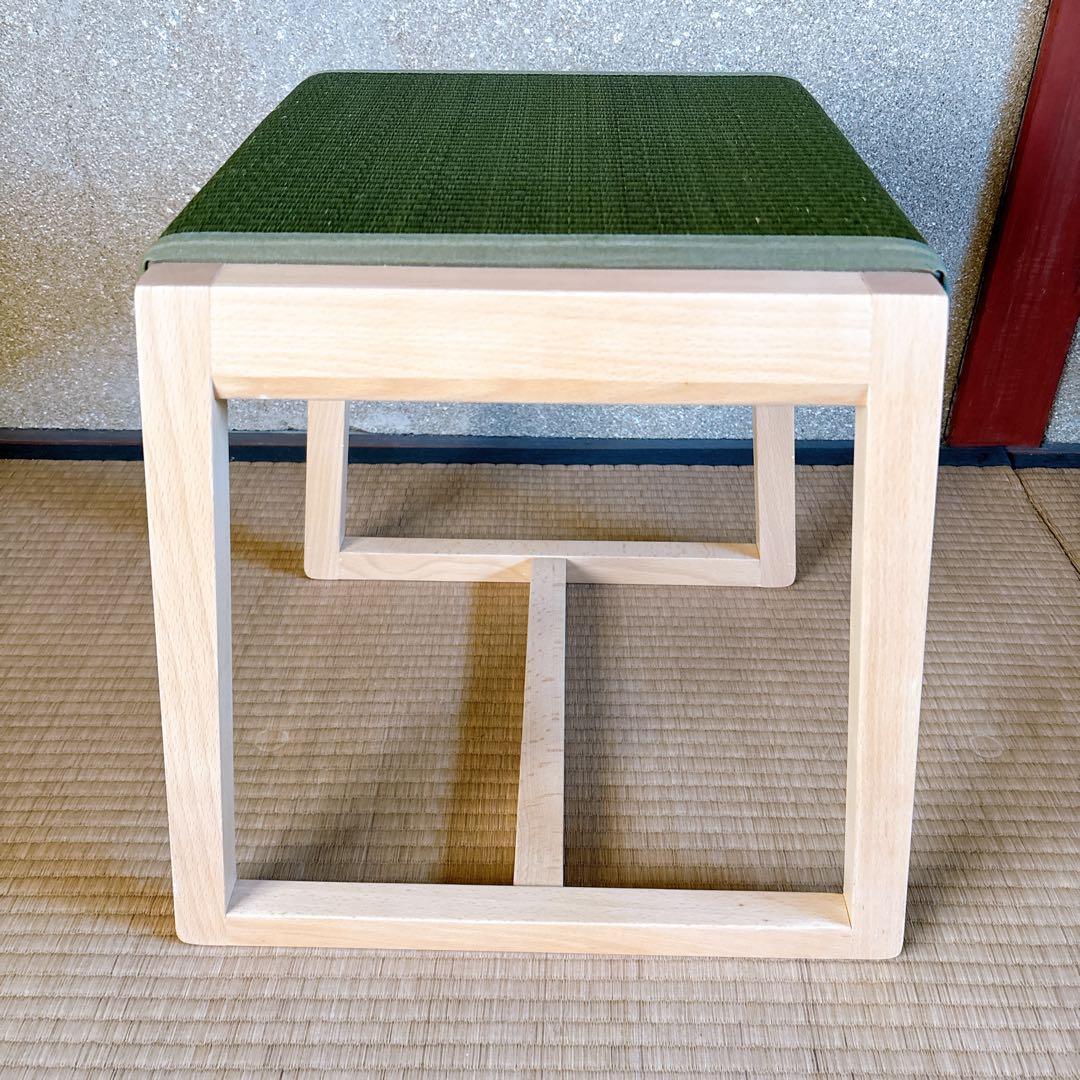 ADAL 双葉スツール／高さ45cm／和モダンインテリア