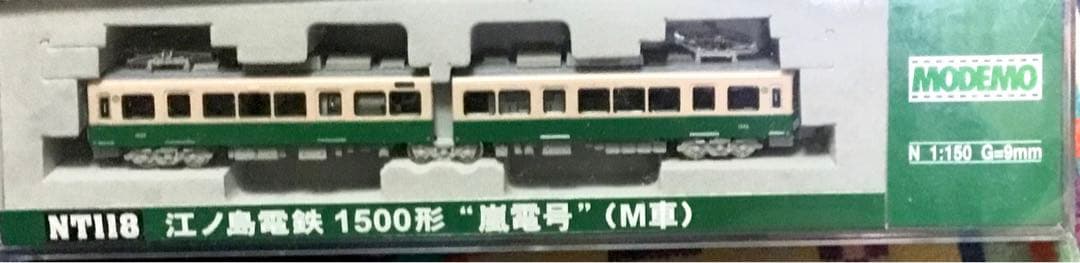 Nゲージ NT118 江ノ島電鉄 1500形 嵐電号 (M車)
