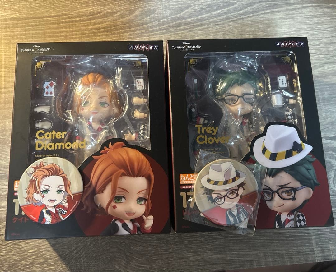 ツイステ　ねんどろいど　トレイ　ケイト