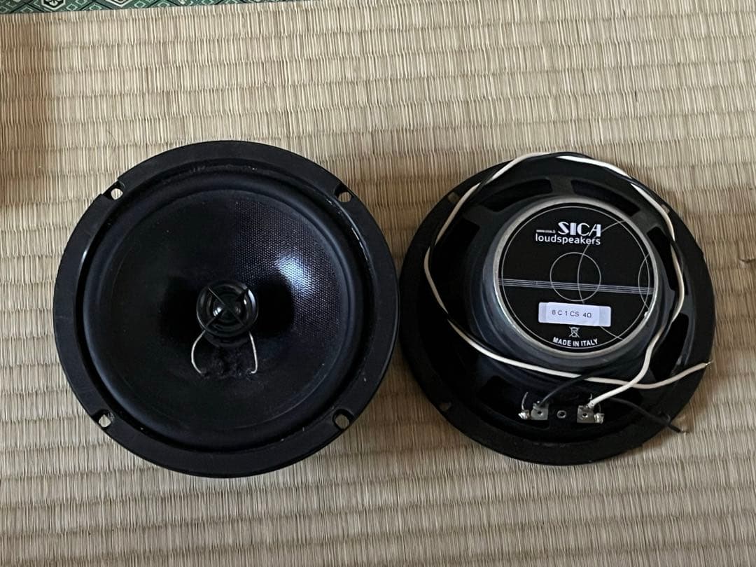 SICA Z003930 16センチ同軸2wayスピーカーユニットペア
