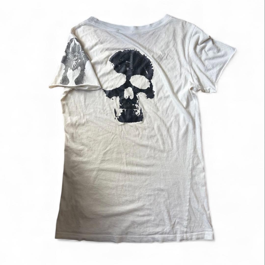 if six was nine bedrock スカル ラメ カットソー v系