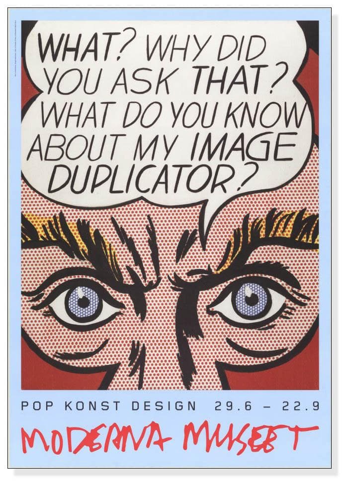 Image Duplicator/ロイ リキテンスタイン/ポスター