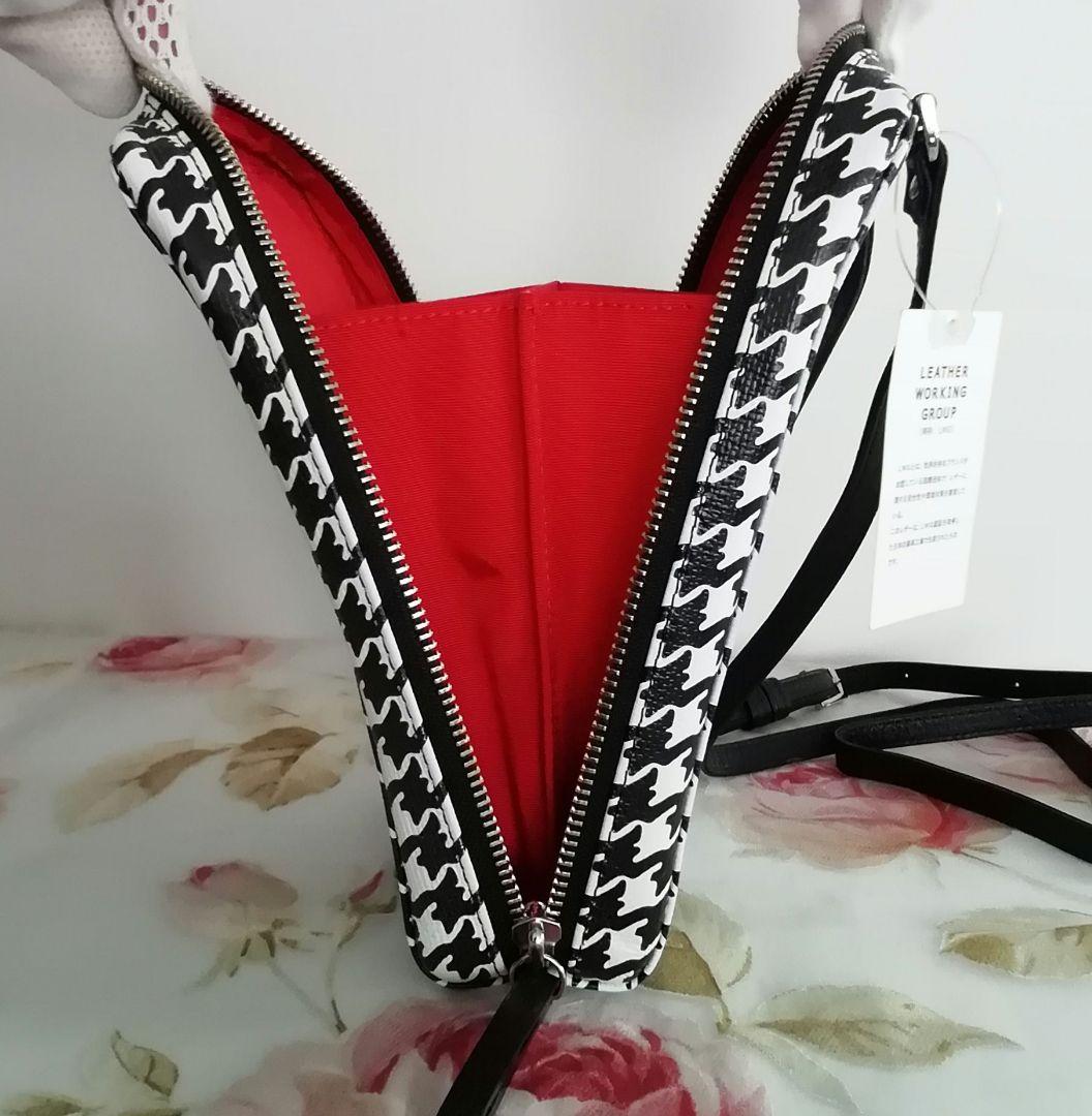 タマミワタナベ☆牛革スマホショルダーバッグ日本製☆ADMJレザージュエルズZAO