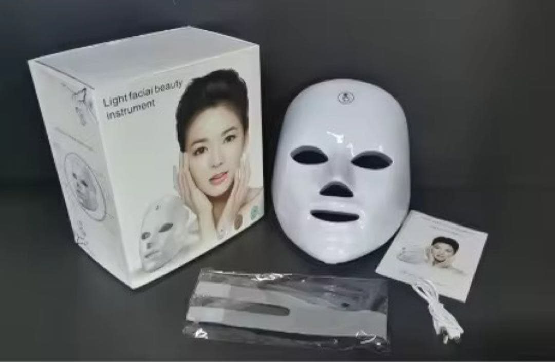 LEDマスク 美容機器 ホワイト